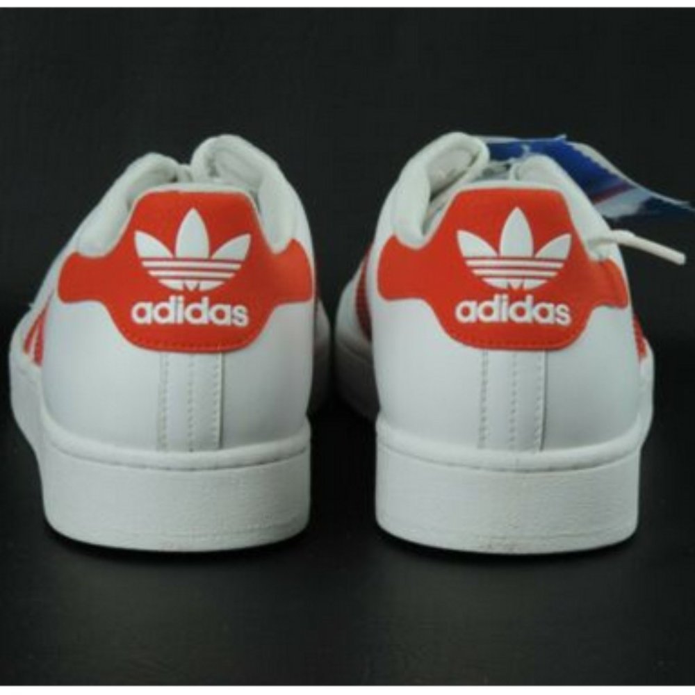 Adidas Campus II Mens Shoes White Red - Picture 6 of 12